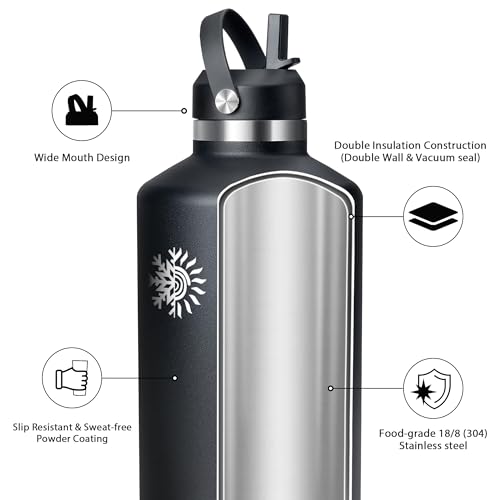 64oz Insulated Water Bottle