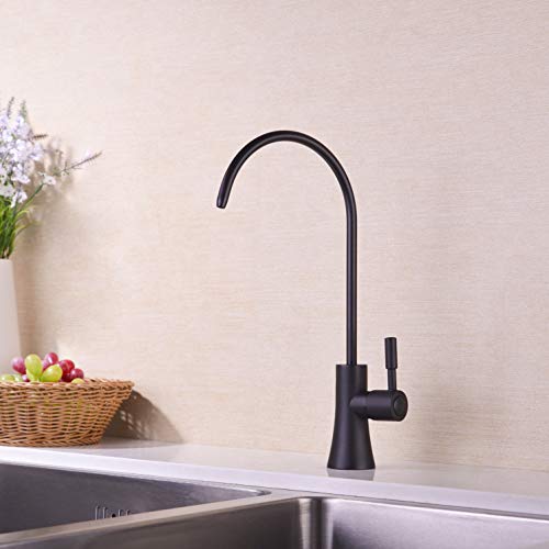 Matte Black Drinking Water Faucet for Kitchen Sink
