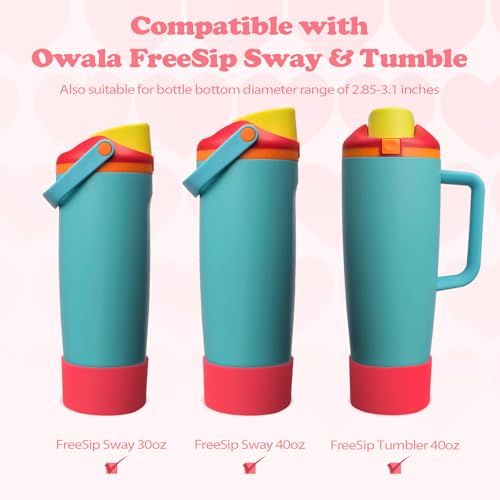 Silicone Boot for Owala 30oz & 40oz FreeSip Sway Bottles & Tumblers