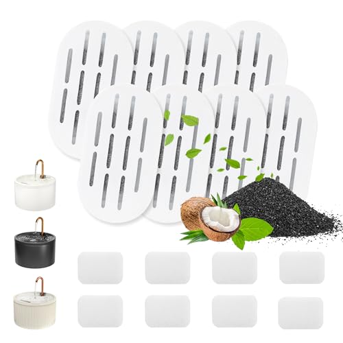 Ceramic Cat Water Fountain Filters (16 Count)