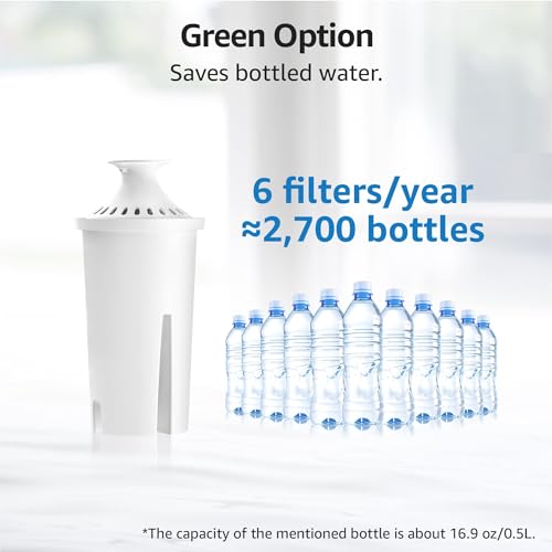 Pitcher Water Filter Replacement for Brita® Filters (2 Count)