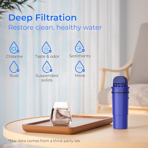 Pitcher Water Filter Replacement for Pur® Filter PPF951K (3 Count)