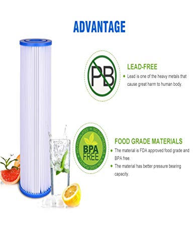 Pleated Sediment Water Filters for S1A (6 Count)