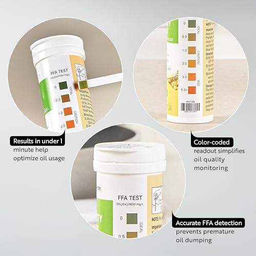 3.8 x 1.3 Inch Restaurant Test Strips 100 Low Range Food Service Test Strips (100 Count)