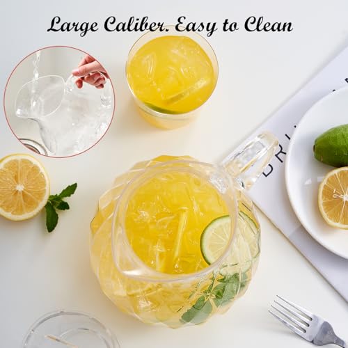 2 Quart Plastic Pitcher with Lid