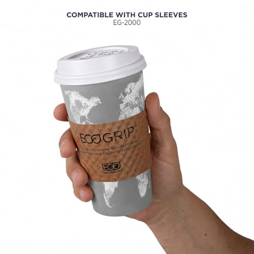 World Art Disposable Coffee Cups (50 Count)
