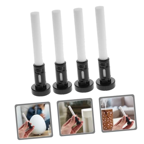 4sets Plastic Base for Humidifier Cotton Replacement Sticks Humidifier Cotton Holder Pure Filter Refills Easy to Install