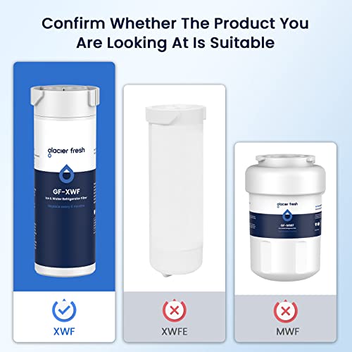 XWF Replacement for GE XWF Refrigerator Water Filter 1 Pack