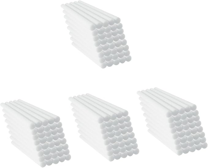 PRETYZOOM 4sets Oil Diffuser Sticks Absorbent Aroma Diffuse Rods Fragrant Volatile Sticks 50pcs*4 - AquaVibe