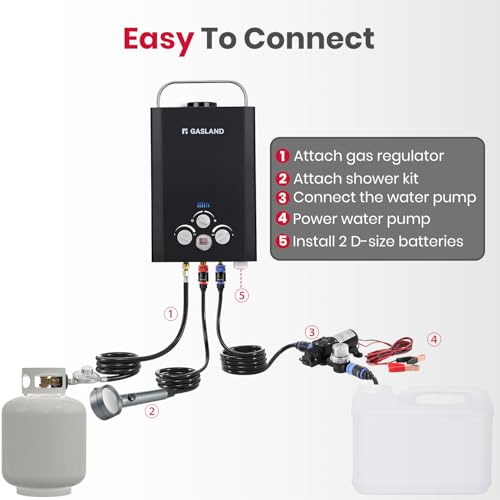 Portable Hot Water Heater with Pump