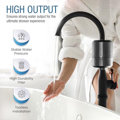 High Output Shower Filter