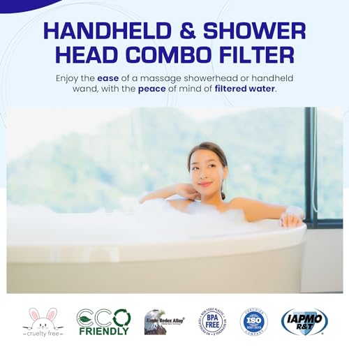 Luxury Handheld Shower Power Filtration System