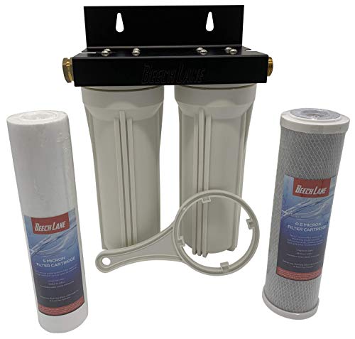 External RV Dual Water Filter System