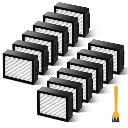 12 Pack Filter Replacements for i Robot Roomba E I & J Series (12 Count)