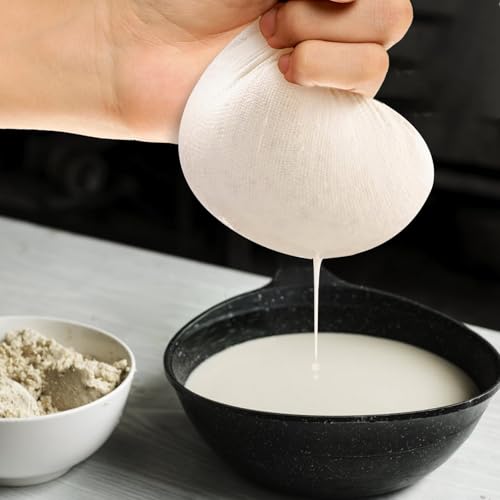 12 Pieces Milk Nut Bag Strainer 7" x 11" (12 Count)