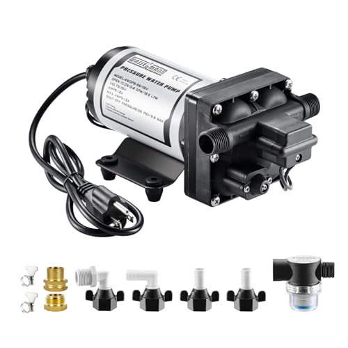 RV Water Pumps Pressure Pump 115V AC with Pressure Switch