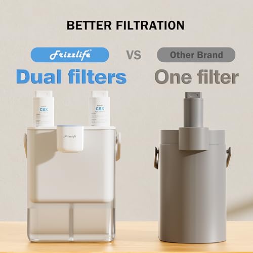 MD40 Electric Water Filter Dispenser with 4 Filters