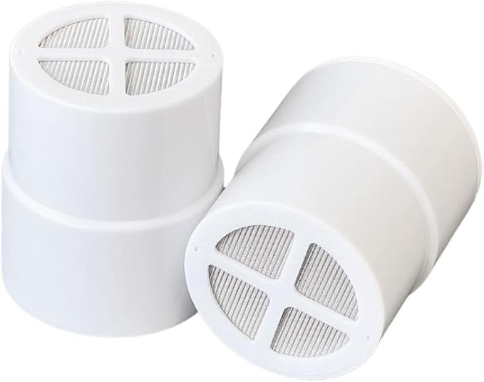 2 Pack THE JOLIE Shower Filter, Compatible with THE JOLIE Shower Head, KDF 55 Stage Shower Filter, Enhances Water Quality for Healthier Skin & Hair