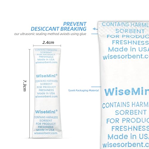 100pcs 5 Gram Food Safe Desiccant Packs (100 Count)