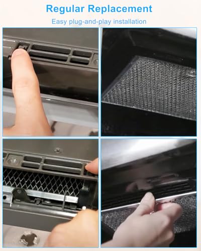 Charcoal and Grease Filter Fit for GE Microwave Oven JVM6175SF1SS