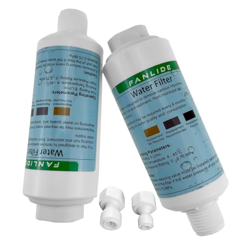 Bidet water filter for electronic bidet seats