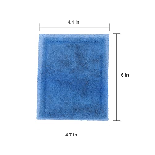 10Pcs Aquarium Filter Cartridge for Aqua (4 Count)