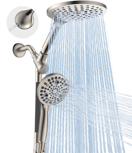 Dual Handheld Shower Head Combo