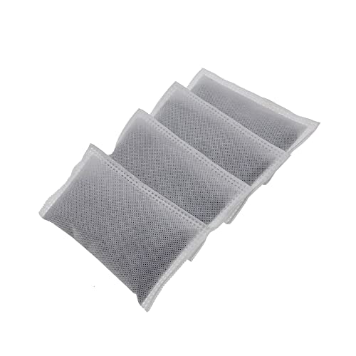 4 Pack Activated Charcoal Odor Absorbing Filter Refill Deodorizer (4 Count)