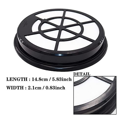 4 Pack Replacement HEPA Filters Compatible with Eureka Whirlwind NEN110A (4 Count)
