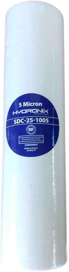 Reverse Osmosis Filter Replacement Set - 4-Stage RO Filters with 75 GPD Membrane Universal Fit for Undersink Water Filter Systems - 4-Pack