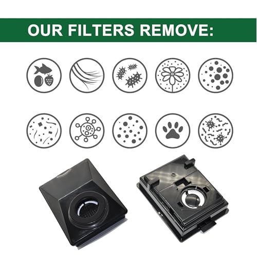 HEPA Filters Compitable with Rainbow E2 HEPA Style Fits E2 (2 Count)