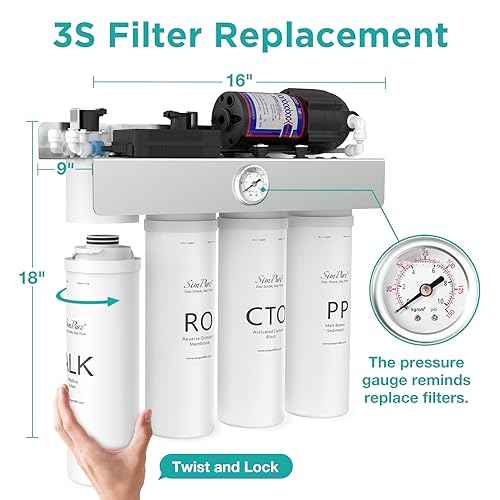 T1 Series ALK Alkaline Water Filter Replacement