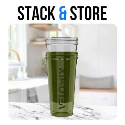 2 Pack 28oz Protein Shaker Bottle for Protein Mixes (2 Count)
