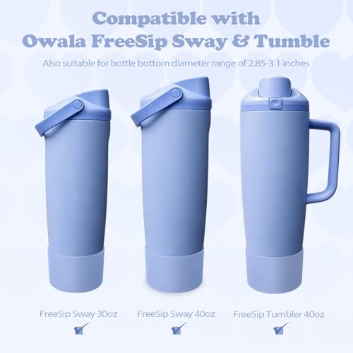 Silicone Boot for Owala 30oz & 40oz FreeSip Sway Bottles & Tumblers