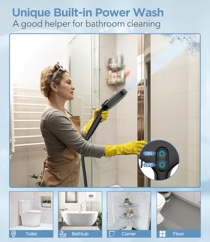 Filtered Shower Head with Handheld