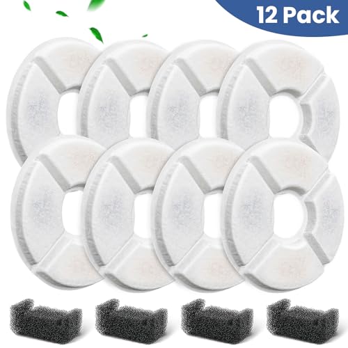 12 Pack Cat Water Fountain Filter (12 Count)