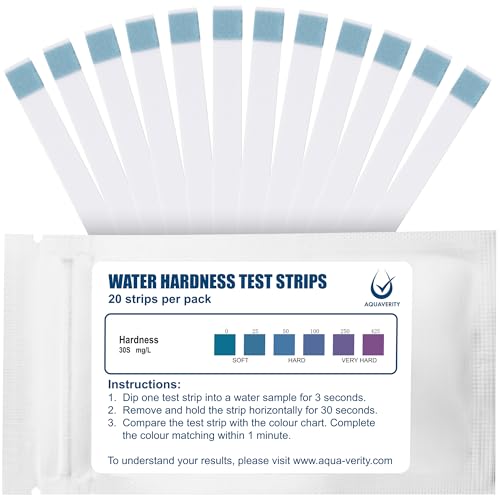 Water Hardness Test Strips (20 Test Strips)