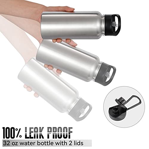 32 oz Insulated Water Bottle Bulk 8 Pack