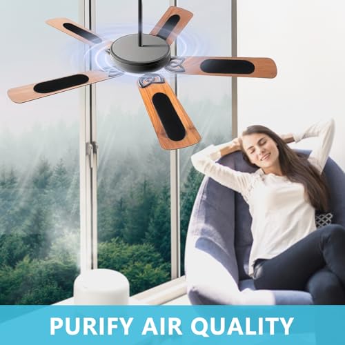 12 Pack Activated Carbon Ceiling Fan Filters (12 Count)