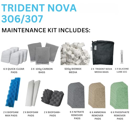 36 Pcs 306 307 Filter Media Canister Filter Maintenance & Replacement Filter Media Kit