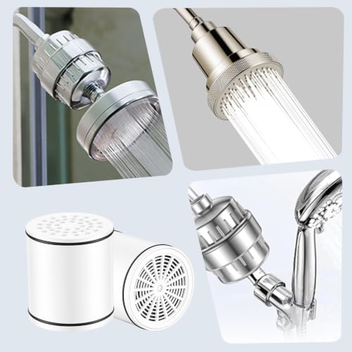 2 Pack Shower Filter Cartridge for Hard Water