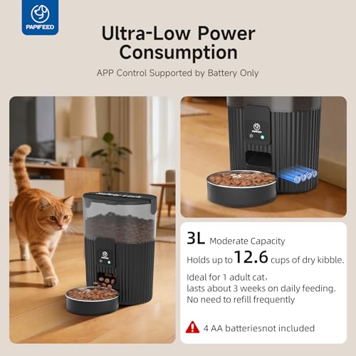 Automatic Cat Feeder and Water Fountain Stainless Steel