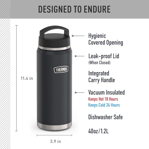 ICON SERIES Water Bottle with Screw Top Lid