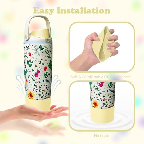 Silicone Boot for Owala 30oz & 40oz FreeSip Sway Bottles & Tumblers