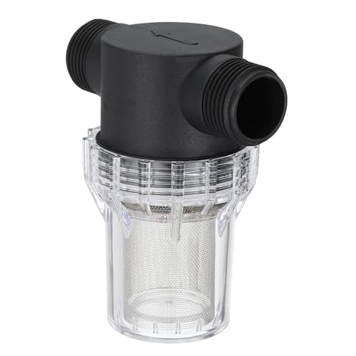 1" Male in Line Strainer Water Pump Filter with 40 Mesh