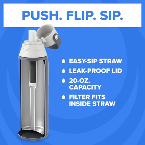 Stainless Steel Premium Filtering Water Bottle