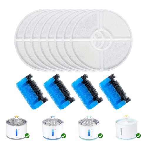 Cat Water Fountain Filter Replacement 8+4 Pack