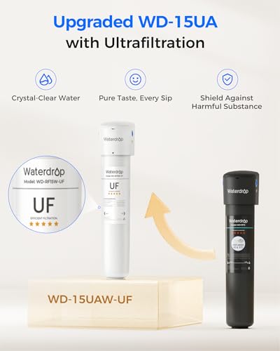 15UAW UF 0.01 μm Ultra Filtration Under Sink Water Filter System