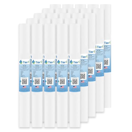 5 Micron 2.5" × 20" Sediment Water Filter (25 Count)