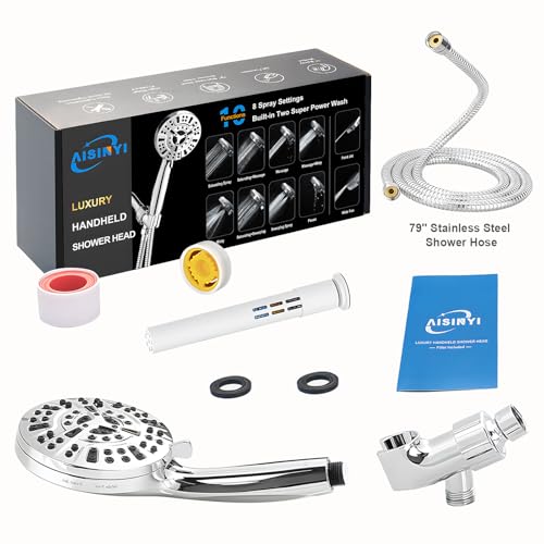 Filtered Shower Head with Handheld